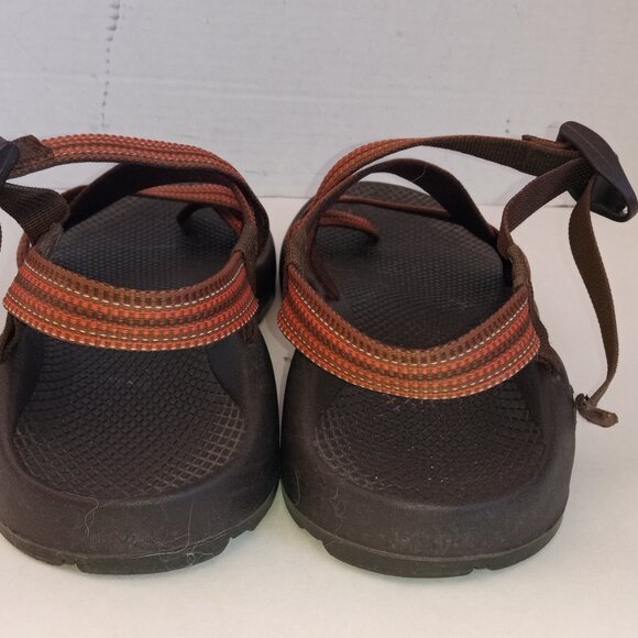 CHACO Men\'s Sz 11 Z/2 Vibram Unaweep Adjustable Strap Brown Outdoor Sandals main image 8